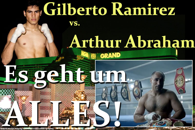 Arthur Abraham gegen Gilberto Ramirez Box-WM-Fight im MGM Grand Hotel Las Vegas
